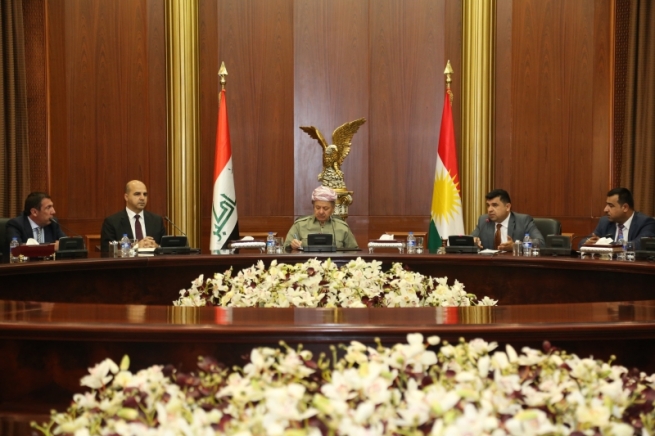  سەرۆك بارزانی: پێویستە فەرهەنگی پێشمەرگایەتی لەناو لاواندا گەشە بكات 