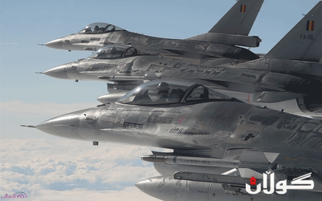  فڕۆکە جەنگییەکان بۆردوومانی داعش دەکەن لە تەلەعفەر 