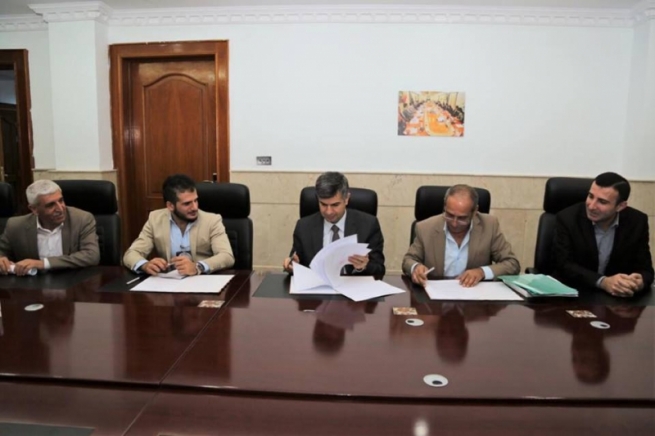  ساخلەمیا دھۆكێ گرێبەستەك ل گەل خاچا سۆر ئیمزا كر 