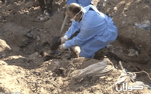 له روومادى گۆڕێكی‌ به‌كۆمه‌ڵ دۆزرایه‌وه‌ 