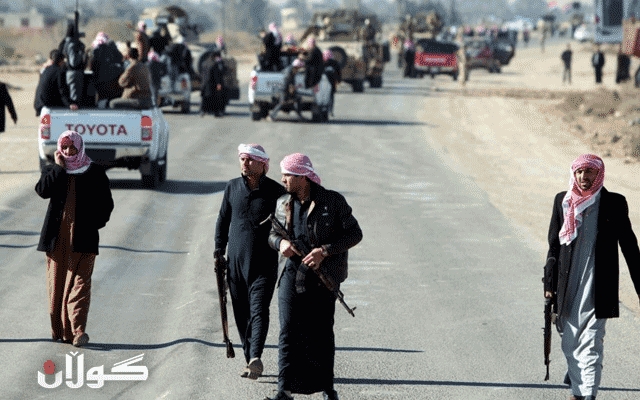 ئەمەریكا هەڕەشەی راگرتنی هێرشەكانی ئاسمانییەکان لە ئەنبار دەکات