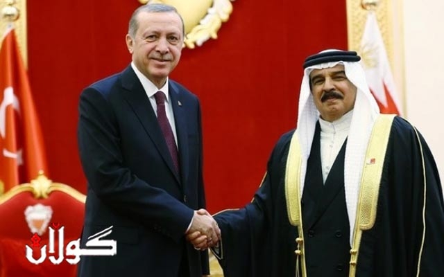  ئەردۆغان لە دژی تیرۆر پشتگیریی تەواو بۆ بەحرێن رادەگەیەنێت 