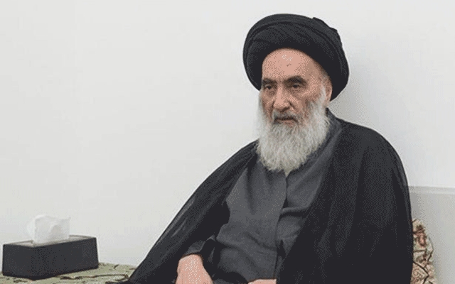 رۆژهەڵاتی ناوەڕاست ئایەتوڵڵا سیستانی داوای بینینی نادیە موراد دەكات 