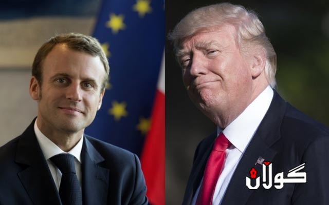  دۆناڵد ترەمپ پەیامێک بۆ سەرۆکی نوێی فەرەنسا دەنێرێت 