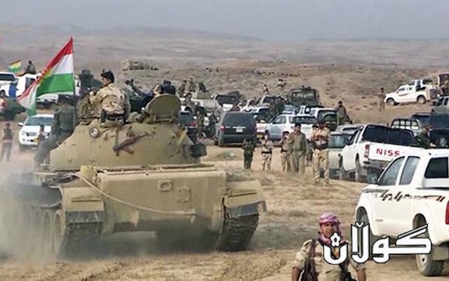 هێزەكانی پێشمەرگە لەپێشرەویی بەردەوامدایەو گوندی قەرقەشەی كۆنتڕۆڵكردوتەوەو بەرەو گوندی قەرێتاج پێشرەویدەكات