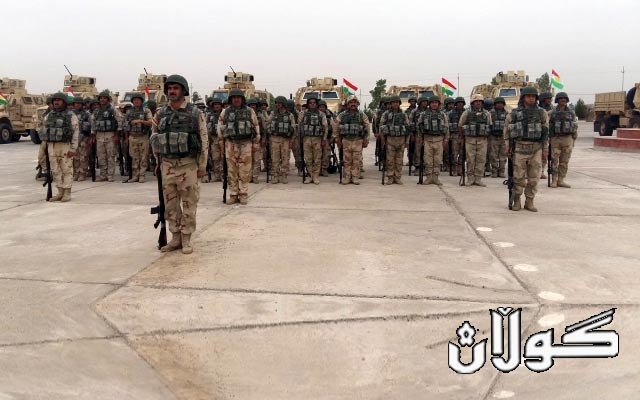  فەرماندەیەکی پێشمەرگە: هاوپەیمانان دوو لیوای پێشمەرگە پڕچەک دەکەن 