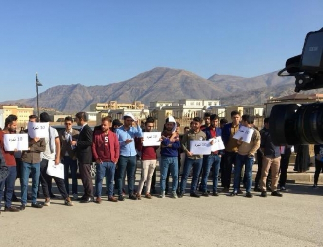 قوتابییانی زانكۆی سۆران گردبوونەوەیەكیان ئەنجام دا