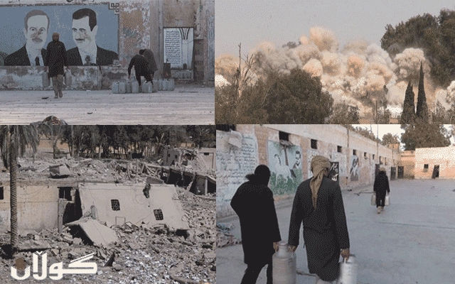 تیرۆریستانی داعش گرتووخانەی تەدمووری تەقاندەوە 