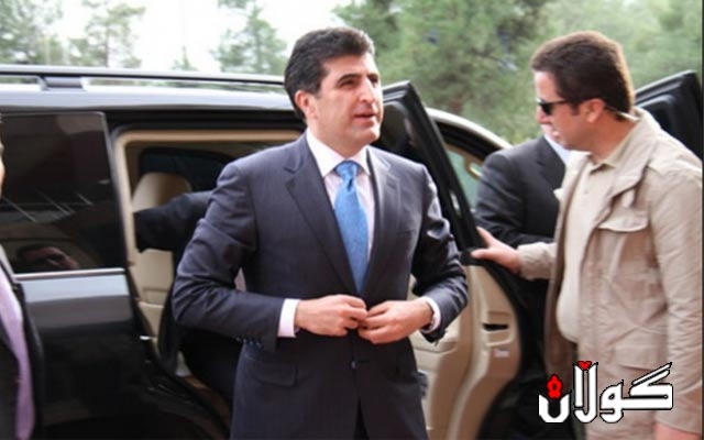  نێچیرڤان بارزانی گەیشتە شاری سلێمانی 