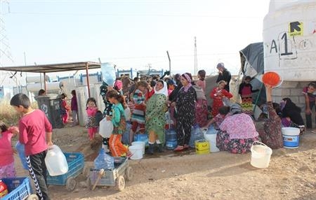 18 خێزانی دیکە ئاوارەی کەمپی دیبەگە بوون 