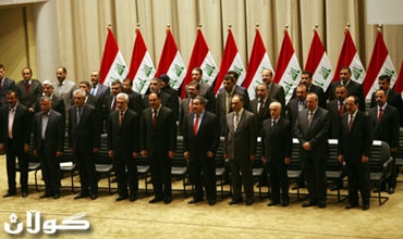 حكومەتی عێراق و مەزندەی سیاسەتمەدار و چـاودێـرانی سـیاسـیی بۆ ساڵی 2011