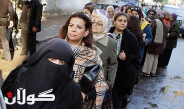 سەرۆكی داهاتووی میسر بەسەر پلێتێكی سوورەوەبووی گەرمەوە