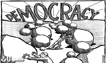 لە پرۆسەی بونیادی دیموكراتیدا سوود لە ئەزموونی وڵاتان وەردەگیرێت، بەڵام كۆپی ناكرێتەوە