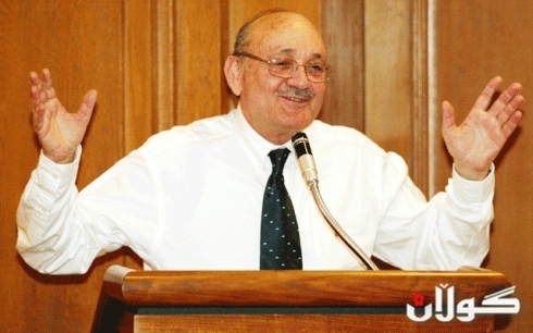  prrofîsor emaziya baram berrêweberî senterî dîrasatî 'êraqî le zanikoyi ḧeyfa le îsirrayl bo gullan: le berjewendîyi 'êraqda nîye bibête beşêk le milmilanêyi nêwan îsirrayl û êran