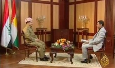 Naveroka hevpeyvîna Serokê Herêma Kurdistanê ya li gel Televizyona El Cezîre