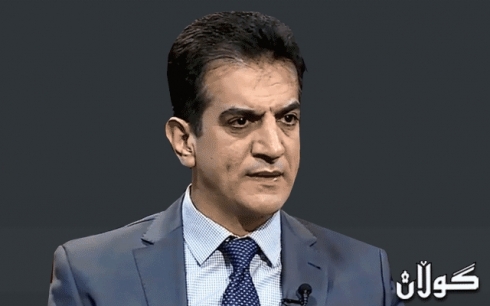  mes'ud ḧeyder rawêjkarî serok barizanî bo (gullan): lem qonaẍeda giring didan bexodagirtin û pelenekrdine le birriyardan 'êraq bemerkezîyet berrêwenaçêt û pêwîste bibête dewlletêkî fîdrrallî