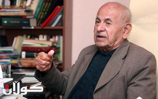 بیرمەندی گەورە پرۆفیسۆر مستەفا زەڵمی بۆ گوڵان:ئومێدێكی گەورەم بە نێچیرڤان بارزانی یە چونكە دوای ئەوەی گوێت لێدەگرێت راوێژت پێدەكات چۆن بكرێتە كردار