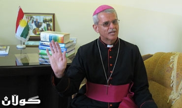 مەتران رەبان ئەلقەس بۆ گوڵان: لەژێر سێبەری ئاڵای كوردستاندا ئێستا مەسیحییەكان بە ئاشتی و دیموكراتی دەژین