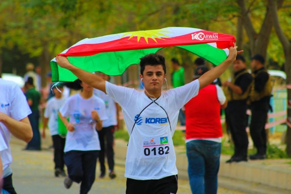 ماراسۆنی هەولێری نێودەوڵەتی بەرێوەچوو