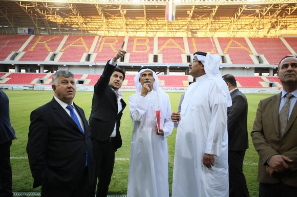 شاندی یەكێتی تۆپی پێی ئاسیا گەیشتنە هەولێر