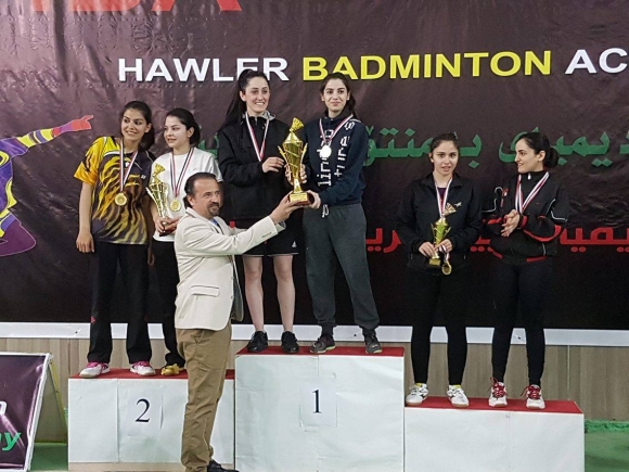 كچانی ئەكاد كۆنترۆلی پاڵەوانێتی یانەكانی عێراق بۆ بادمنتۆیان كرد