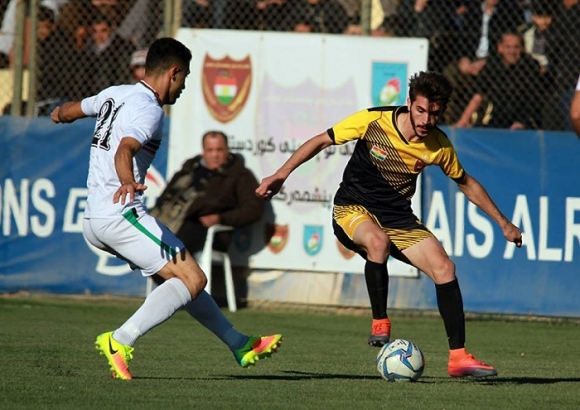 ئاماری یارییەكانی هەفتەی شەشەمی خولی نایابی پێشمەرگەی كوردستان بۆ تۆپی پێ