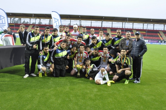 كوردستان بە پادانیا دۆڕا و پلەی شەشەمی بەدەست هێنا