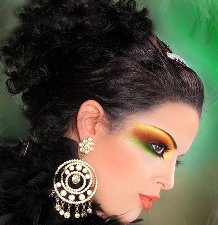 گرنگێتی رەنگەكان لە ماكیاژكردندا