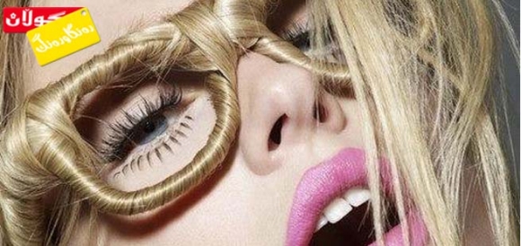 چاوێلكەیەك لە قژ