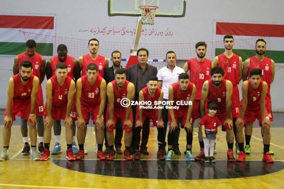 یانەی زاخۆ یەكەم سەركەوتنی لە خولی نایابی عێراق بۆ تۆپی باسكە تۆماركرد