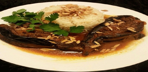 پلەپلەكردنی باینجان