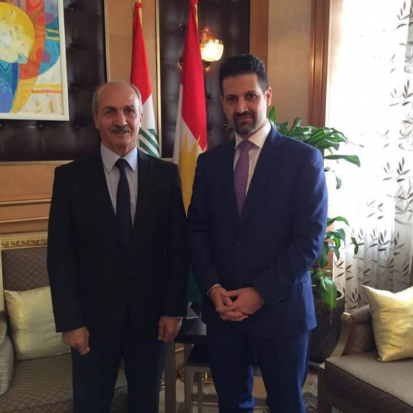 سەرۆكی لێژنەی ئۆڵۆمپی كوردستان سەردانی حكوومەتی هەرێمی كوردستانی كردووە