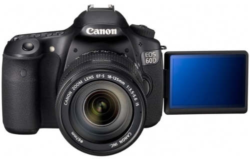 كامێرای canon EOS 60D چەند هەنگاوێك بۆ پێشەوە