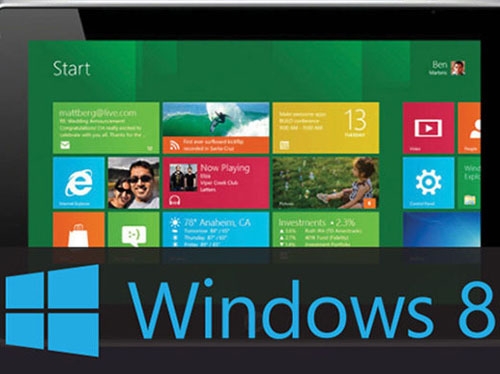 بەكار هێنەری ویندۆز 8 گەیشتە 4 مەلایین كەس