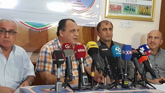 یەكێتی تۆپی پێی كوردستان كۆنفراسێكی تایبەت ئەنجام دەدات