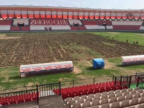 چیمەنی یاریگای زاخۆ دەگۆردرێت