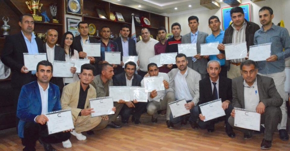 بڕوانامه‌ی (C) ـی ئاسیایی به‌ راهێنه‌رانی كوردستان درا