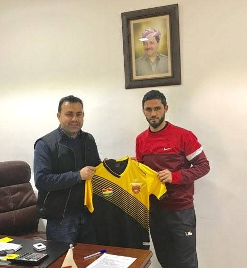 خالید موسا پەیوەندی بە یانەی پێشمەرگەی هەولێر كرد