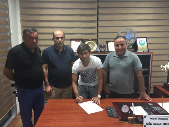 دهۆك گرێبەستی لەگەڵ یاریزانێكی سلێمانی مۆركرد