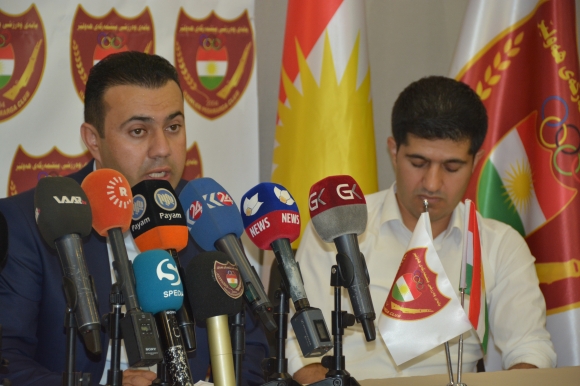 چوار یاریزان لە یانەی پێشمەرگەی هەولێر رۆیشتوون