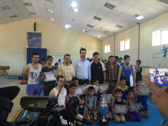 پاڵەوانێتی جمناستیكی یانەكانی هەولێر ئەنجامدرا