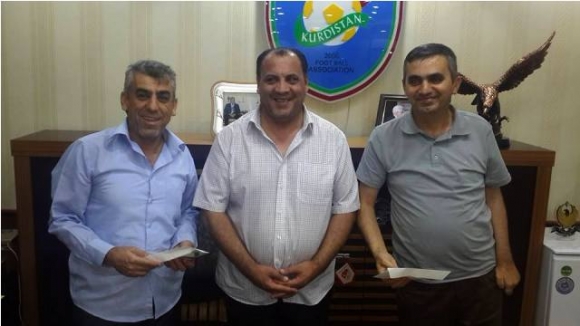 هه‌ردوو بێژه‌ری وه‌رزشی جه‌لال په‌رێشان و سالار جه‌لال رێزیان لێنرا