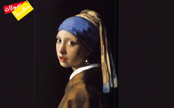 تابلۆ كچە گوێ بە گوارە