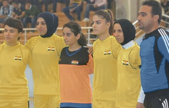 کچانی ئەفرۆدێت ئامادەکاری دەکەن بۆ خولی تۆپی پێی عێراقی