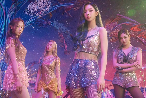 گروپێكی كچانی كۆریا ژمارەیەكی پێوانەیی تۆمار دەكەن