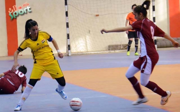 لە خولی فوتساڵی یانە نایابەكانی كوردستان: زێرەڤانی گۆڵبارانی ئافرەتانی هەولێری كرد، قەڵاش تووشی شكست هات