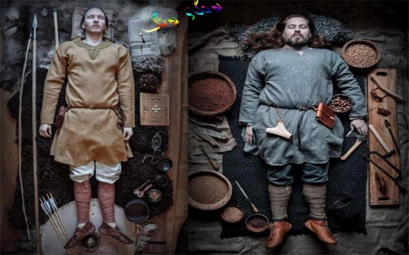 ڤایکينگ وشێوازی ناشتنی مردوەکانیان