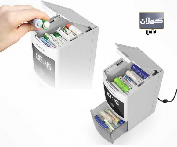 ئامێرێك بۆ شەحنكردنەوەی باتری