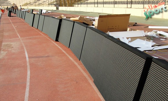 ئامێری ئه‌لیكترۆنی له‌ یاریگه‌ی شه‌هید فرانسۆ هه‌ریری داندرا