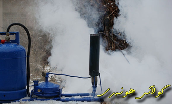 لاوێكی كورد ئامێرێكی سینەمایی دروست دەكات